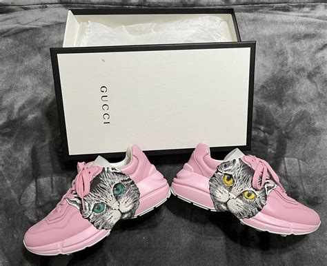 gucci rhyton mystic cat pink|Gucci Wmns Rhyton 'Mystic Cat .